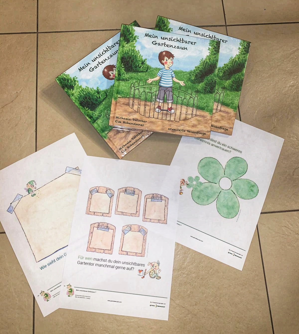 Buch „Mein unsichtbarer Gartenzaun“ für die Wilheringer Kindergärten